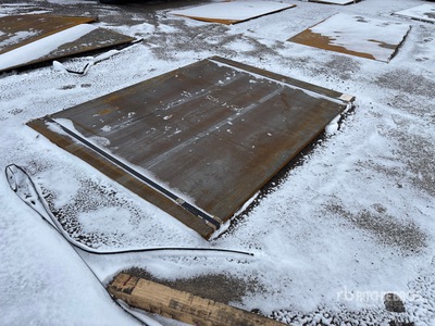 Quantity of (3) 2025 Kit Containers 6 ft x 8 ft 1 in Steel Plates