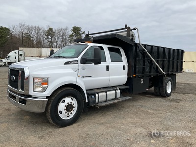 2016 Ford F-750 4x2 Crew Cab Wywrotka S/A
