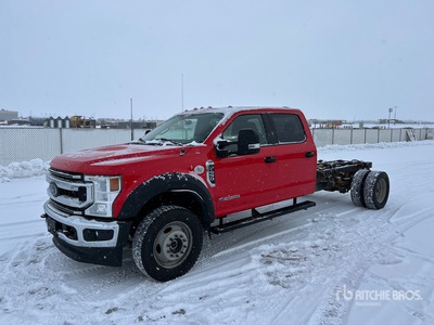 2022 Ford F-450 XLT 4x4 Crew Cab Cab and Chassis