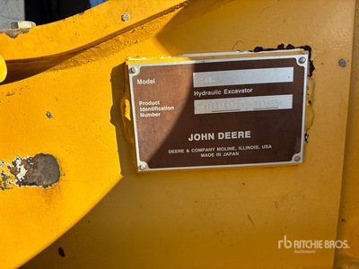 2013 John Deere 50G Mini Excavadora