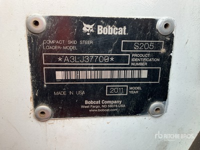 2011 Bobcat S205 Minicargador / Mini pala