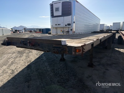 1974 Brown 26 ft S/A Remolque caja abierta