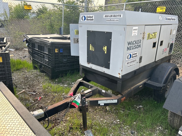 2018 Wacker Neuson G25 T4F 19.57 kW Mobile Generator Set