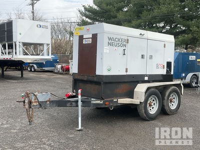 2017 (unverified) Wacker G 70 58 kW Mobile Generator set (Inoperable)