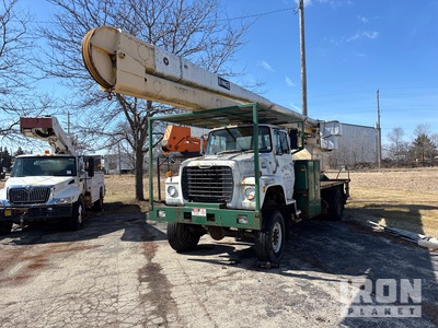 HI-RANGER 6TD-65PBI on 1983 Ford LN800 4x4 Bucket Truck