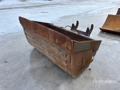 72 in Q/C Hydraulic Tilting Cazo para excavadora - Fits Hitachi Zx250