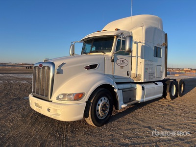 2013 Peterbilt 386 6x4 Cabina con cuccetta per trattore stradale