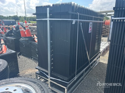 Quantity of (30) 2026 KJ K0710-30 10 ft x 7 ft Powder Coated Zaun (Unused)
