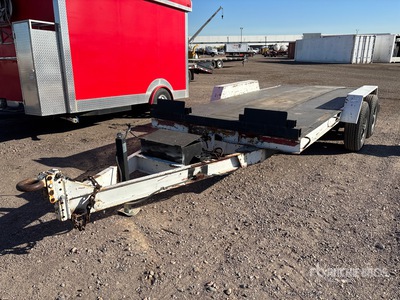 1998 Boern 17 ft T/A Tilt Deck Trailer