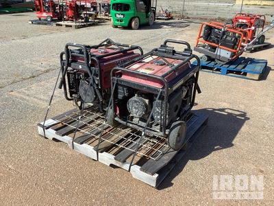 Quantity of 2  Pallets of 2016 Honda EB5000XK3 Portable Generator Set