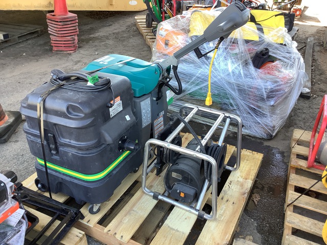 Quantity of (1) Carpet Extractor, (1) Wallpaper Steamer, & (1) Wet/Dry Vacuum