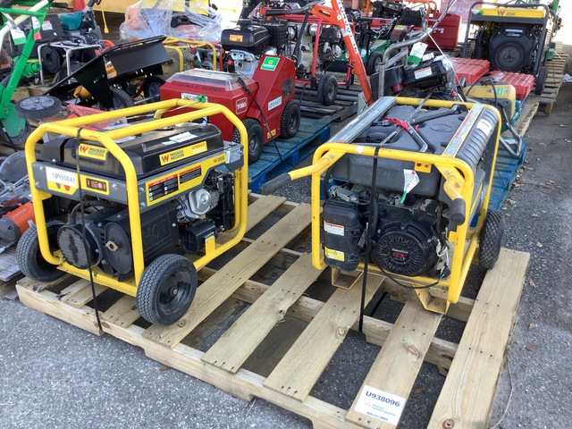 Quantity of (2) Wacker Neuson Portable Generator Sets