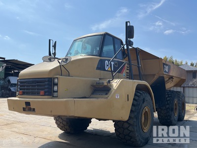 2008 Cat 740 Camion à benne articulé
