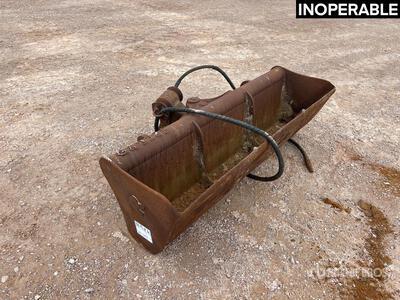 1400 mm Hydraulic Tilting Godet Orientable Tilting Excavator Bucket (Inoperable)