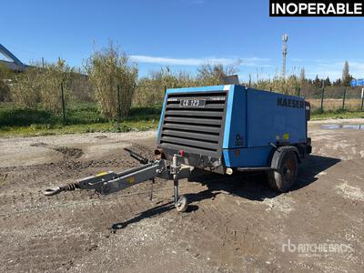 2010 Kaeser M123.1 Mobile Compresseur A Air Air Compressor (Inoperable)