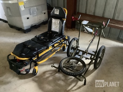 (1) Stryker Power-Pro XT Ambulance Cot & (1) Ran-Paige Wheeled Litter Carrier