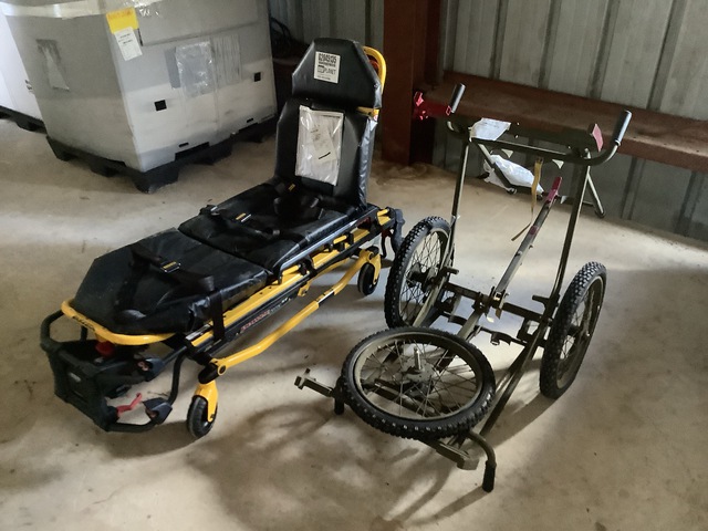 (1) Stryker Power-Pro XT Ambulance Cot & (1) Ran-Paige Wheeled Litter Carrier