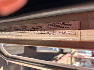 1998 Peterbilt 378 6x4 Cabina per trattore stradale