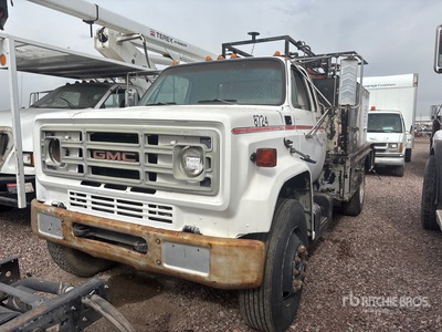 1984 GMC C7D 4x2 Lube Truck (Inoperable)