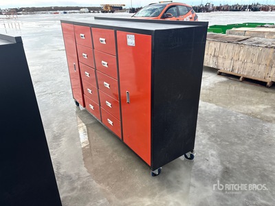 6 ft 5 in 10-Drawer Tool Cabinet