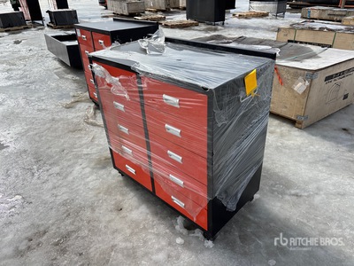 3 ft 10-Drawer Tool Cabinet