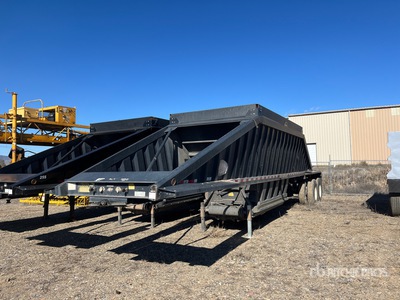 2018 CTS 40 ft T/A Remorque à benne centrale