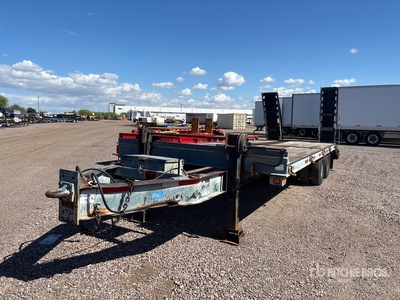 1999 Zieman 2660SPL 26 ft T/A Equipment Trailer