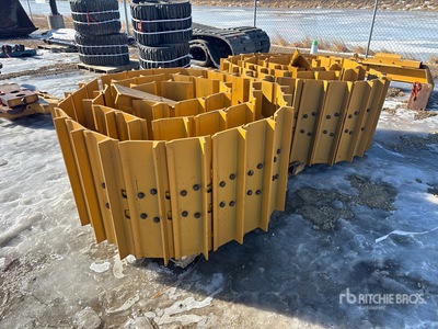 Quantity of (2) Standard Track Chain w/30 in Track Shoes (Unused) - Fits Cat D6T/D6H/D6R