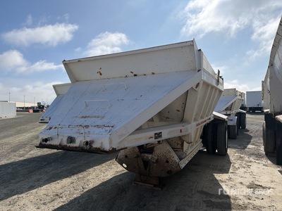 1990 Fruehauf S/A Lead Przyczepa z wywrotem brzusznym