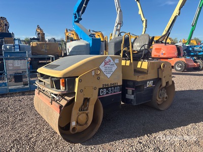 2003 Cat CB334D Double Drum Roller