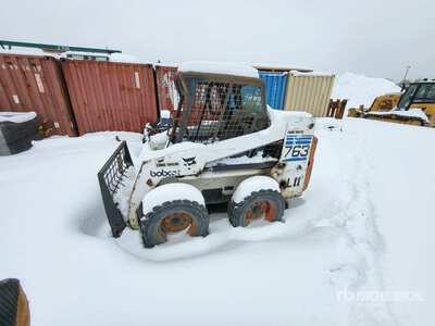 2002 Bobcat 763 Ładowarka o sterowaniu burtowym