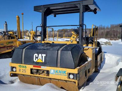 1998 Cat CB634C Double Drum Roller