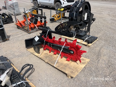 2026 GIYI GY-X39F 48 in Mini Skid Steer Trencher (Unused)