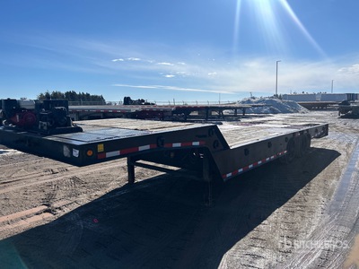 2008 Trail-Eze TE70XT 40 ft T/A Anhänger mit Hydraulische Heckrampe