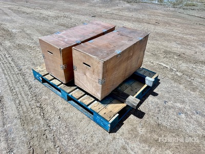 Quantity of (2) 2024 120 Ton Pneumatic Hydraulic Jack (Unused)