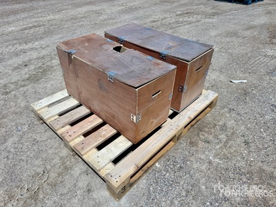 Quantity of (2) 2025 Global Power 120T Pneumatic Hydraulic Jack (Unused)