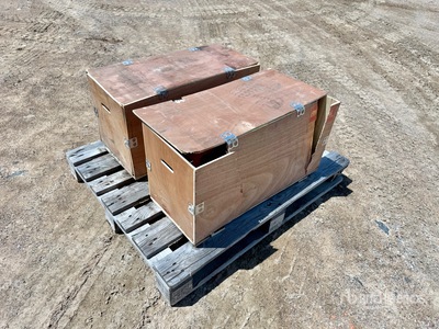 Quantity of (2) 2024 120 Ton Pneumatic Hydraulic Jack (Unused)