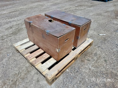 Quantity of (2) 2024 120 Ton Pneumatic Hydraulic Jack (Unused)