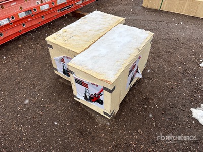 2025 STARVOX JB80T-2 Qty(2) AIR/HYDRAULIC FLOOR Jack (Unused)