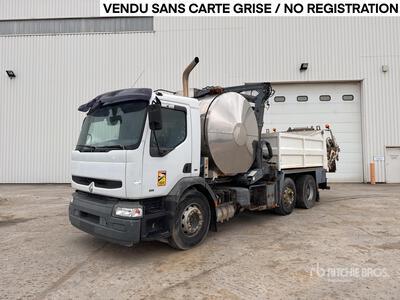 3500 L on Renault Premium 370.26 6x2 Bi-Repandeuse a Bitume 6x2 Asphalt Distributor Truck