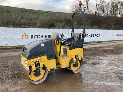 2015 Bomag BW100ADM-5 Double Drum Roller