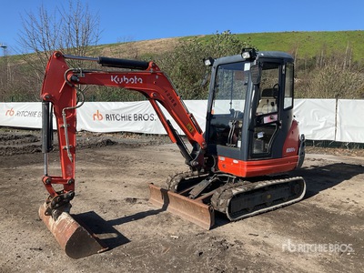 2017 Kubota KX61-3 Mini escavatore