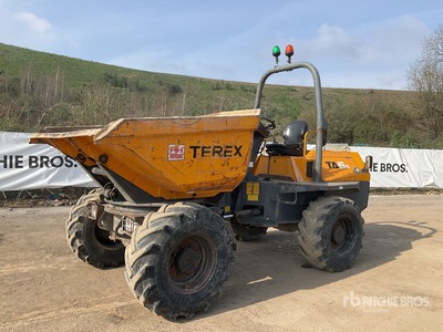 2013 Terex 6 ton 4x4 Swivel Swivel Dumper