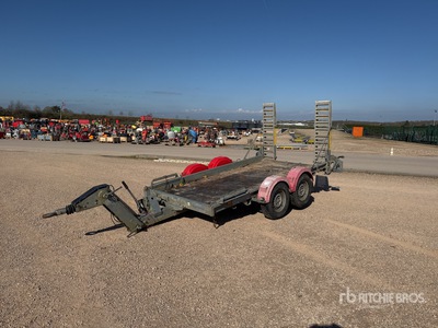 Hubiere H212L14CF Remorque 2 Essieux T/A Remolque Portamaquinaria