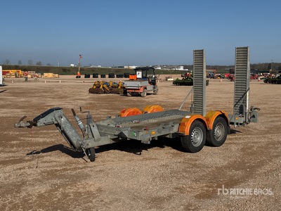 Hubiere H212L14CF T/A Remorque Remolque Portamaquinaria