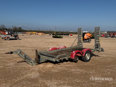 Hubiere H212L14CF Remorque 2 Essieux T/A Remolque Portamaquinaria