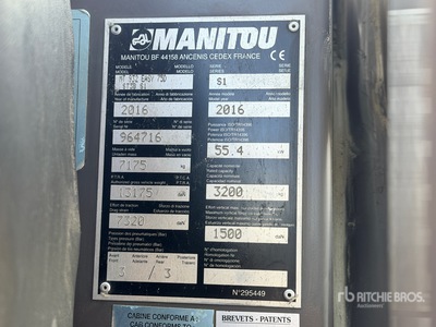 2016 Manitou MT932 EASY 75D Ładowarka teleskopowa