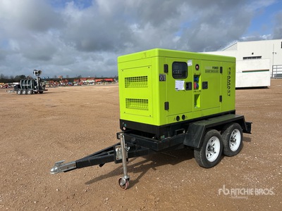 2023 Pramast VG-R30 37.5 kVA Mobile Generator Set (Unused)