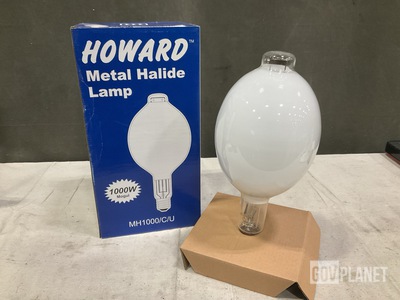 (144) Howard MH1000/C/U Metal Halide Lamps