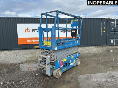 2016 Genie GS1932 Nacelle Ciseaux Scissor Lift (Inoperable)